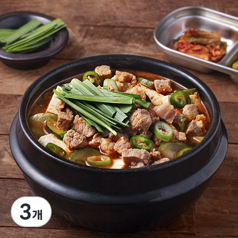 프레시지 부추가득 재래식 된장찌개 2인분, 470g, 3개