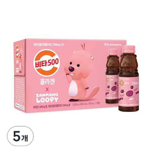 비타500 잔망루피 콜라겐, 100ml, 20개