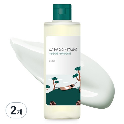 라운드랩 소나무 진정 시카 로션 250ml 2개 세트 
클린/비건뷰티