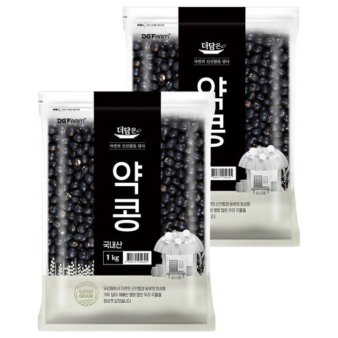 더담은 국산 약콩, 1kg, 2개