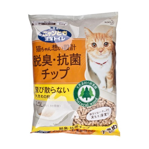 가오 냥토모 소취 고양이모래 대입자 2.5L