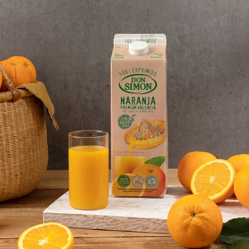 돈시몬 착즙 오렌지 주스, 상큼함으로 하루를 깨우다