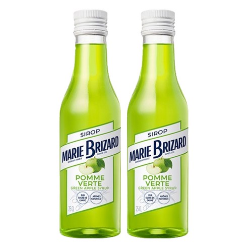 마리브리자드 그린애플 시럽, 250ml, 2개