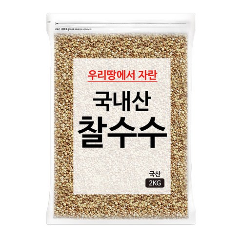 대구농산 찰수수쌀, 2kg, 1개