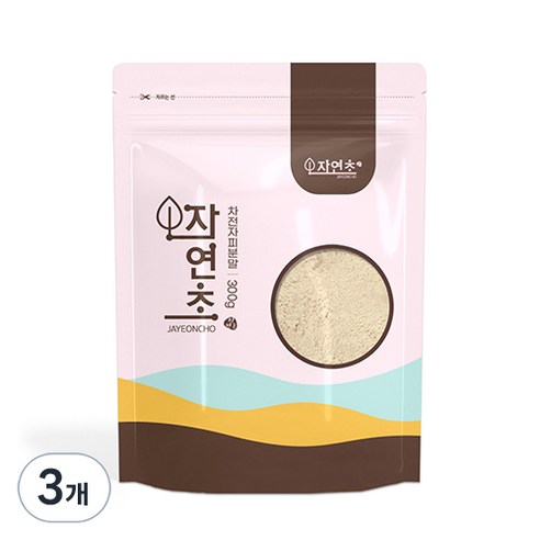 자연초 차전자피 고운입자 분말, 3개, 300g