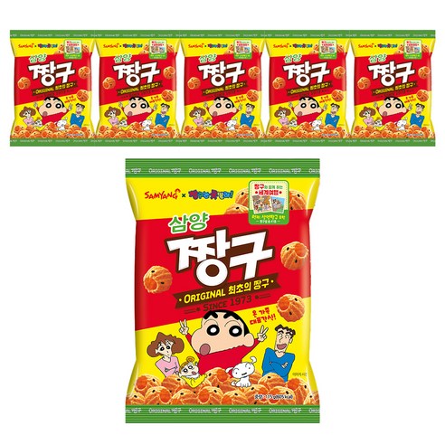 삼양 짱구, 115g, 6개
