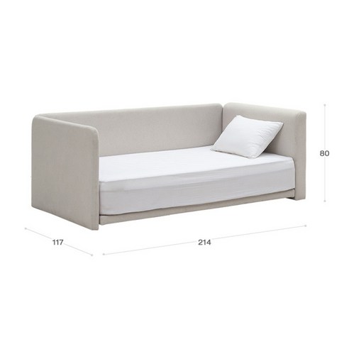 편안하고 안전한 수면 공간을 제공하는 레이디가구 레브 데이베드