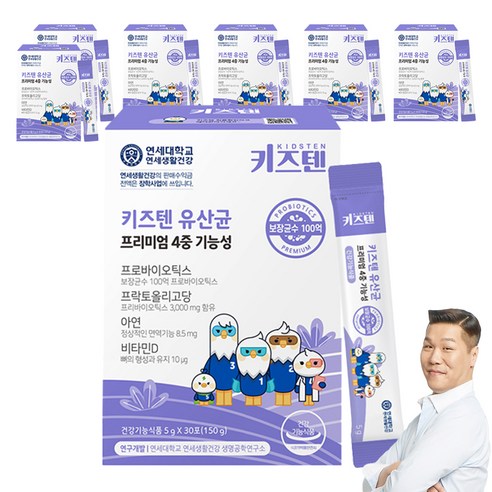 키즈텐 유산균, 150g, 7개