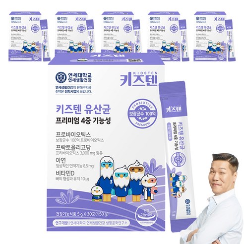 키즈텐 유산균, 150g, 6개