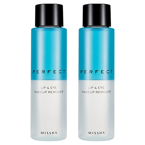 미샤 퍼펙트 립앤아이 리무버, 155ml, 2개