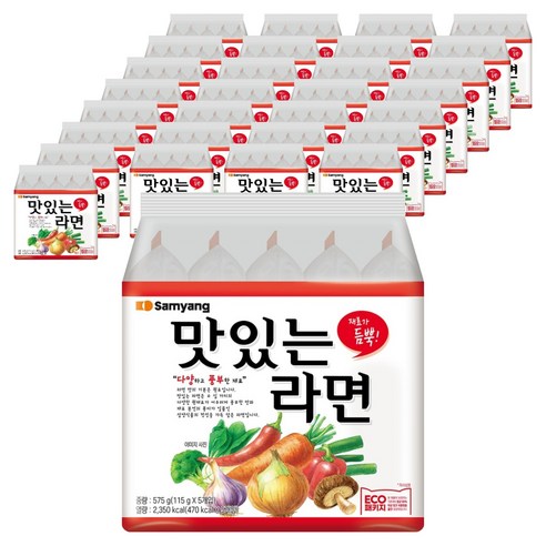 삼양 맛있는라면, 30개