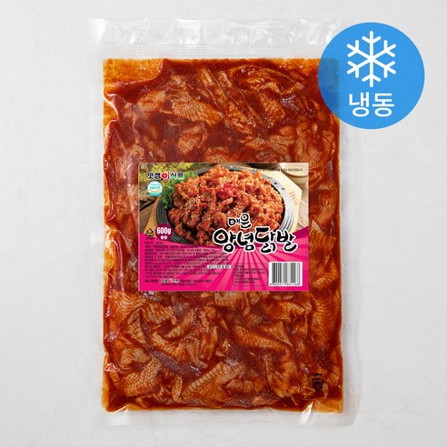 노브랜드 닭꼬치  맛잽이식품 매운양념닭발 (냉동), 600g, 1개