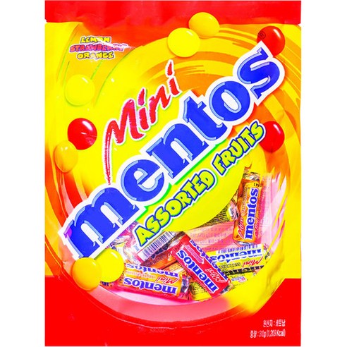 멘토스 미니 스푸르티믹스 캔디 선물세트, 310g, 1개