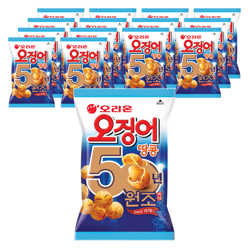 오리온 오징어 땅콩, 98g, 15개
