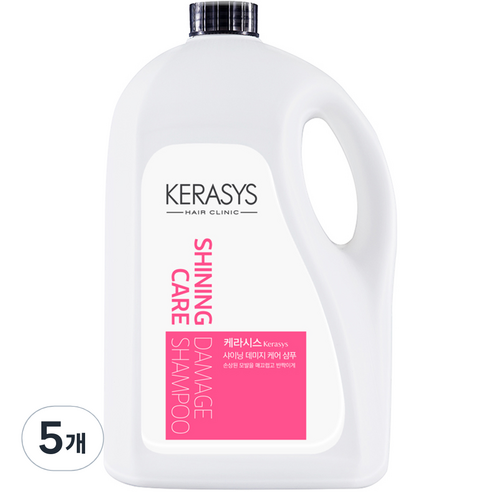 케라시스 샤이닝 데미지 샴푸, 4L, 5개