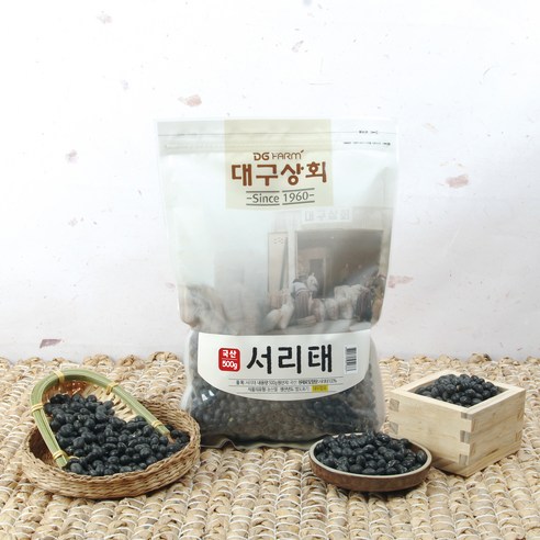 대구상회 국내산 서리태 검정콩, 1kg, 1개