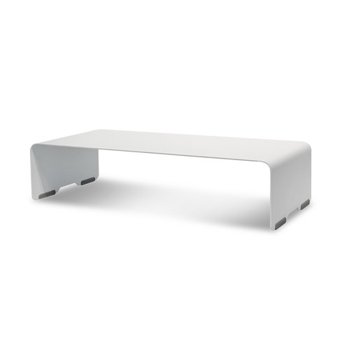 일렉싱크 높은 아이맥 철제 모니터 받침대 470mm, 퓨어 화이트, 1개