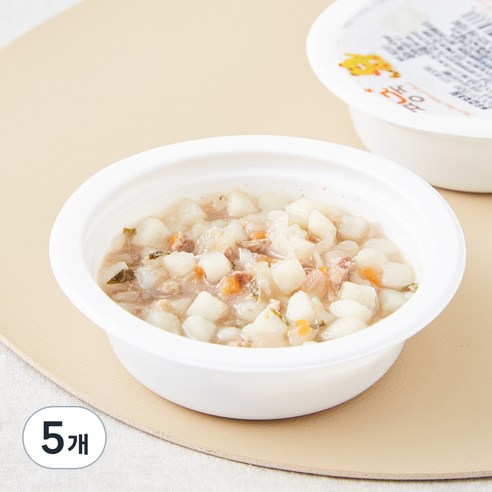 짱죽 12개월부터 이유식 반찬 한우감자조림, 100g, 5개, 혼합맛(한우/감자)