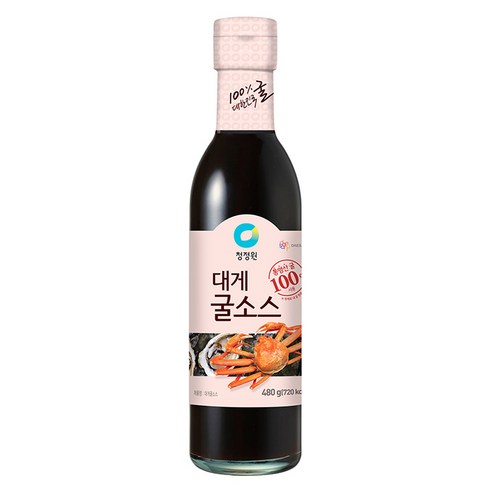 대상 청정원 대게 굴소스, 480g, 2개 이금기굴소스510