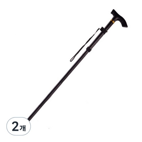 마샤투 접이식 지팡이, 블랙, 2개
