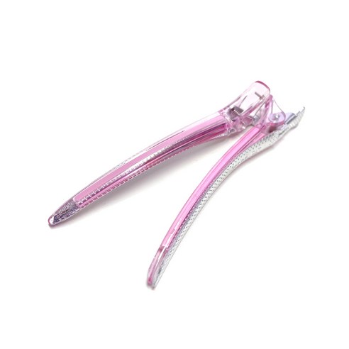 그레이거 크리스탈 헤어클립 대 120mm, 2개, 올핑크