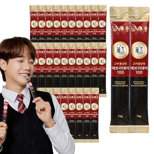 풍년보감 6년근 고려홍삼정 에브리데이100, 15g, 240개