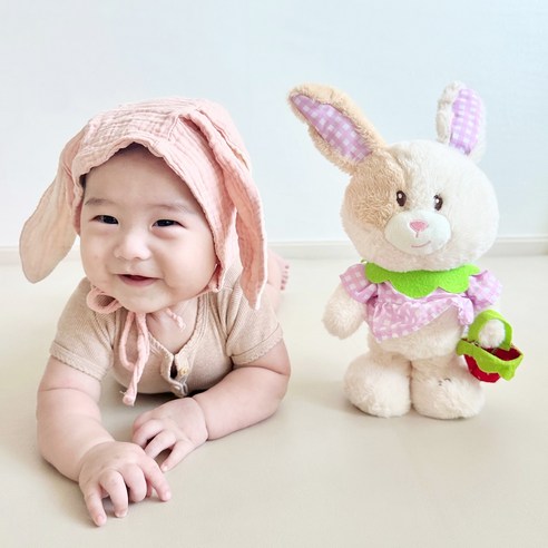 커들반 춤추는 토끼 작동인형, 34cm, 리틀버니 루루, 1개