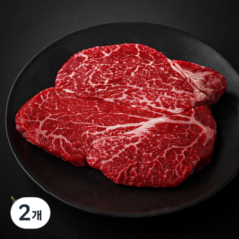 한우맘 한우 안심 1등급 구이용 (냉장), 200g, 2개
