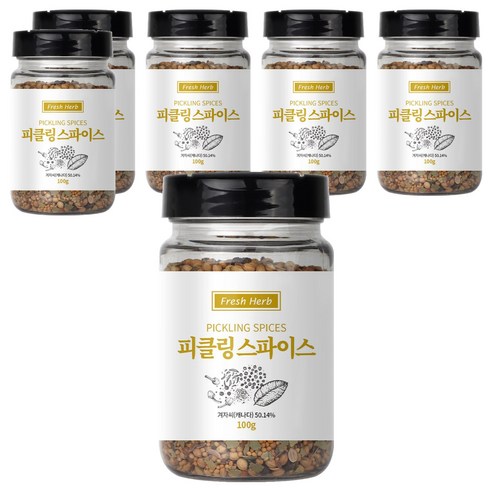 신선약초 피클링 스파이스, 100g, 6개