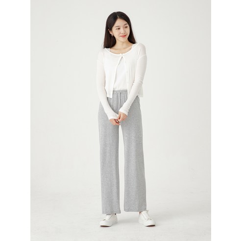 캐럿 여성용 솔리드 라운지 팬츠: 편안한 휴식을 위한 필수 아이템