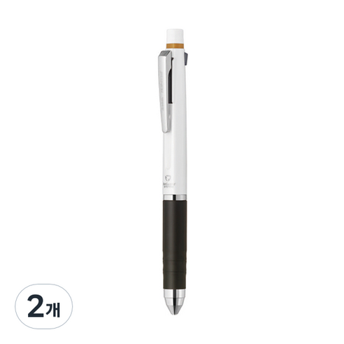 제브라 델가드+2C 멀티펜, 화이트바디, 2개