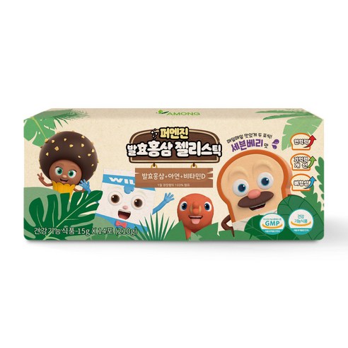 퍼멘진 발효홍삼 젤리스틱 14포, 1개, 210g