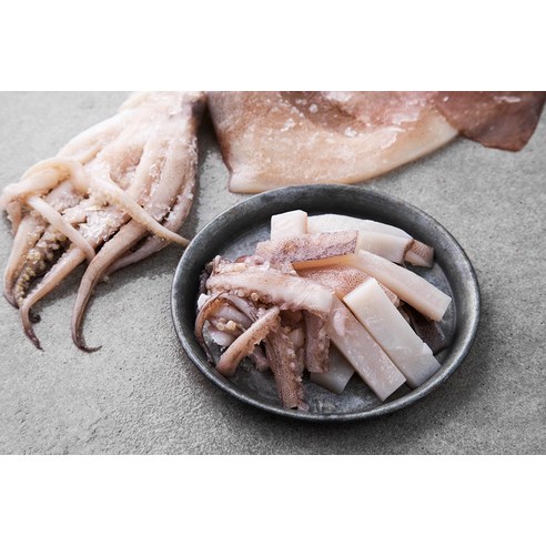 맛과 건강이 만나는 편리한 손질 오징어