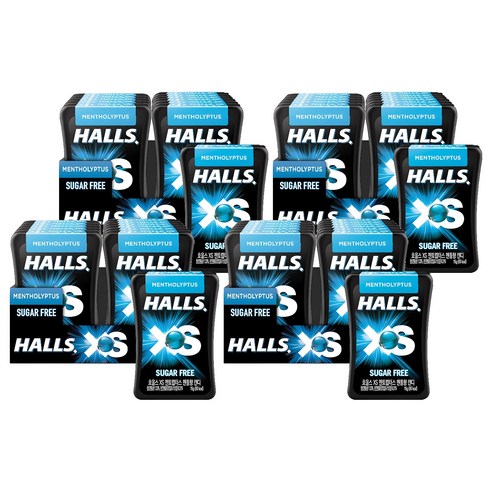호올스 XS 멘토립터스 멘톨향 캔디, 15g, 48개