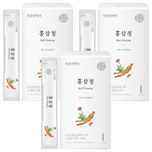 천호엔케어 홍삼청, 10ml, 90개