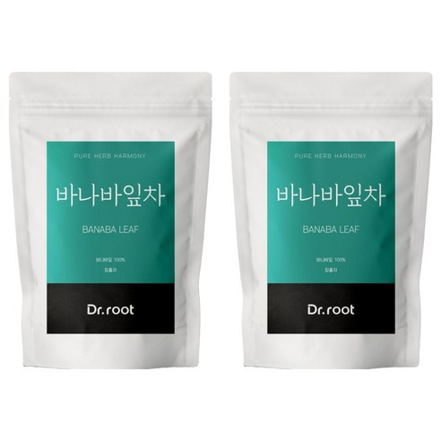 닥터루트 바나바잎 차 삼각티백, 1.2g, 25개입, 2개