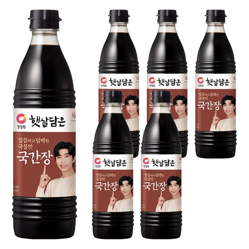 햇살담은 국간장, 840ml, 6개