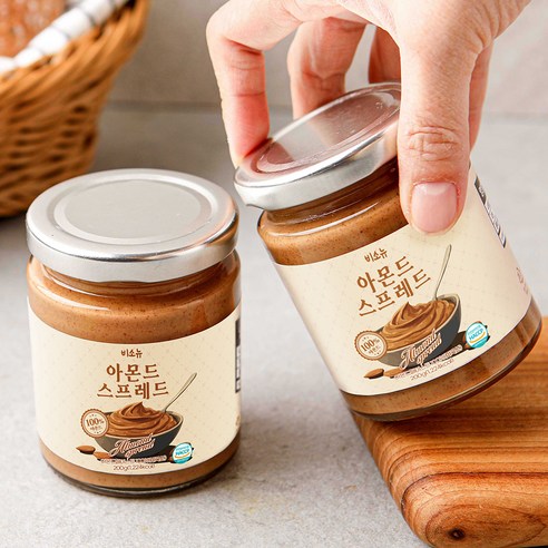 고소함으로 시작하는 행복한 하루, 비소뉴 아몬드 스프레드