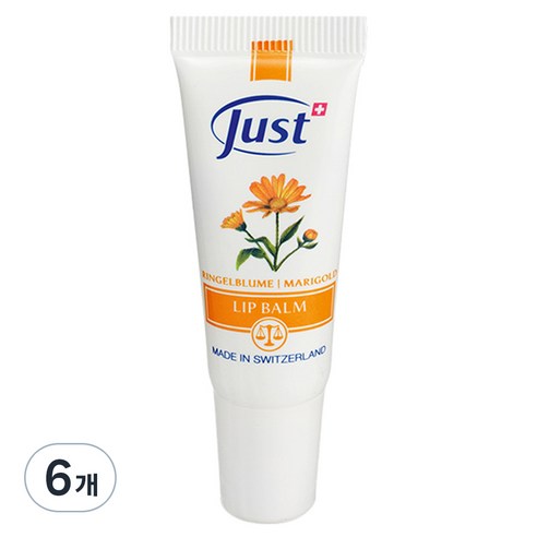 스위스유스트 카렌듈라 립밤, 6개, 10ml