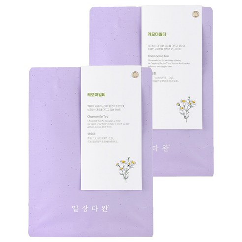 쌍계명차 일상다완 캐모마일티, 20개입, 2개, 700mg