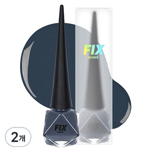 픽스서울 네일라커 매니큐어, 05 서울의 오후, 8ml, 2개