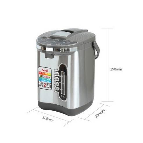 주방의 품격을 높이는 스마트한 선택, 보랄 더 셰프 보온 전기포트 3.5L