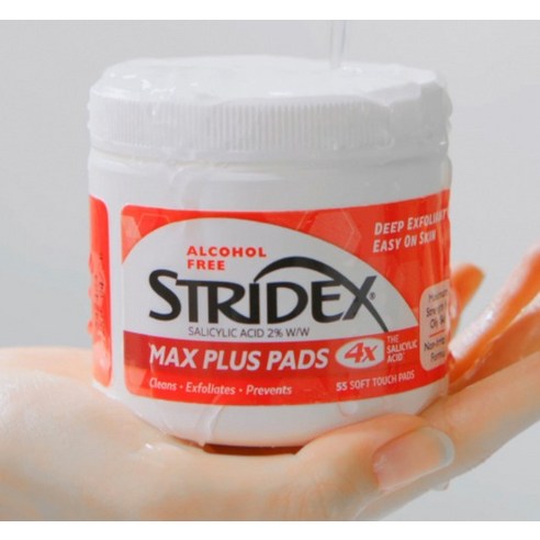 스트라이덱스 맥스 플러스 패드로 매일매일 깐 달걀 피부를 경험하세요!