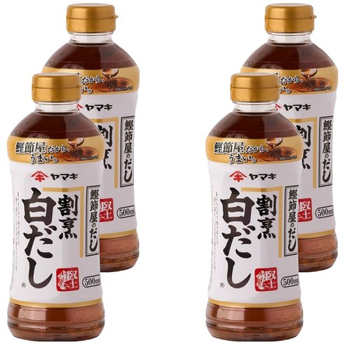 야마끼 시라다시, 500ml, 4개