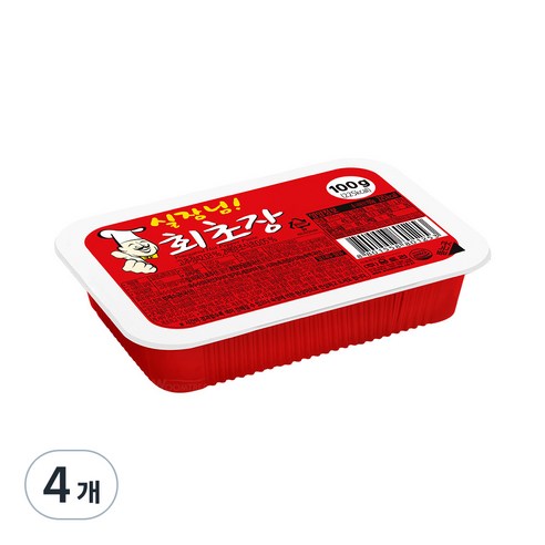 움트리 실장님 회초장, 100g, 4개