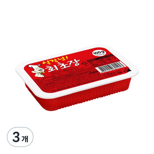 움트리 실장님 회초장, 100g, 3개