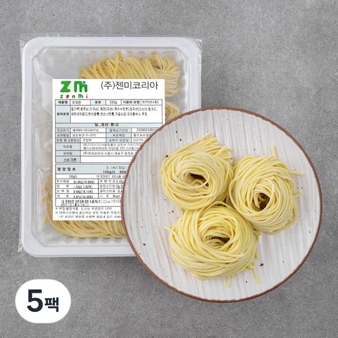 젠미코리아 쯔게면, 500g, 5팩