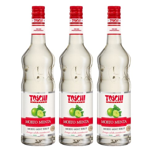 토스키 모히또 민트 시럽, 1L, 3개