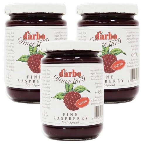 다보 라즈베리잼, 450g, 3개