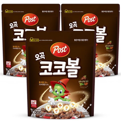 포스트 오곡 코코볼 시리얼